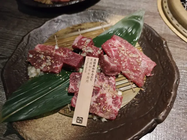 牛肋肉四品燒肉盛合