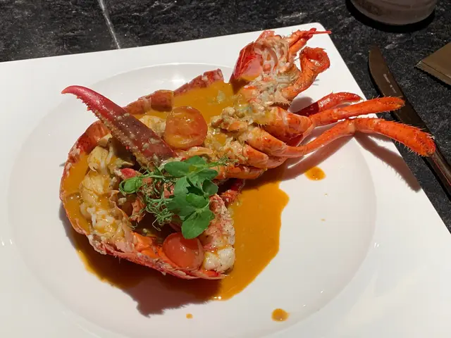 上碟都靚既，個龍蝦汁係龍蝦湯黎，夠味