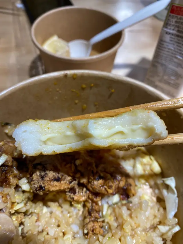 雙重芝士魚餅湯咖哩定食