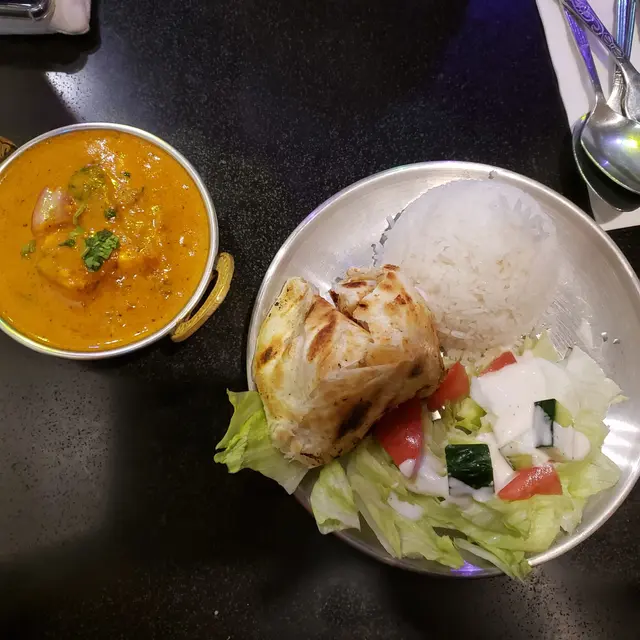 咖喱SET - 咖喱+酥餅+白飯+沙律