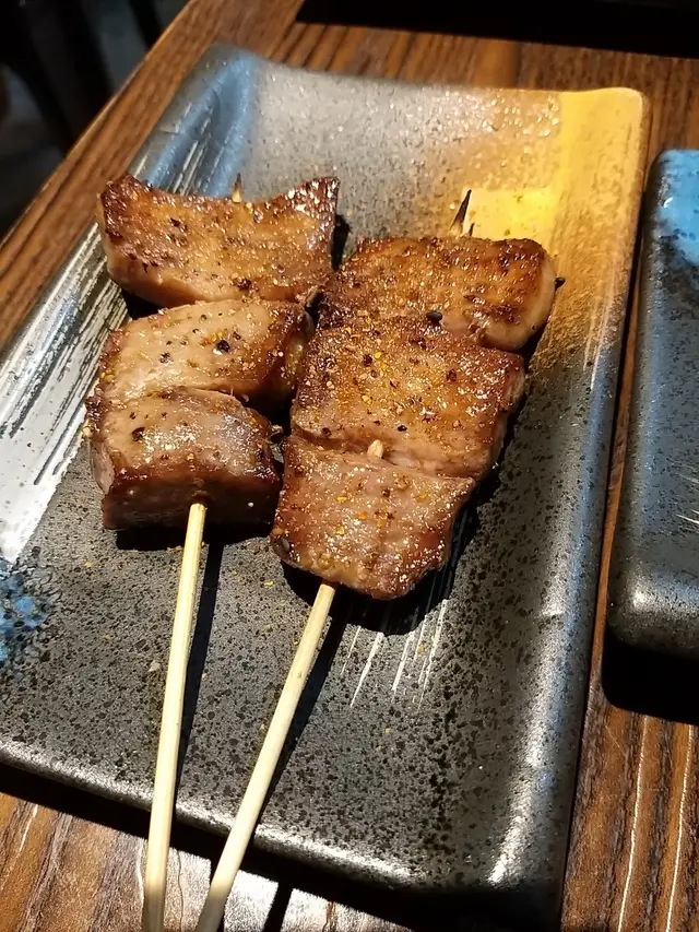 鹽燒牛舌心串