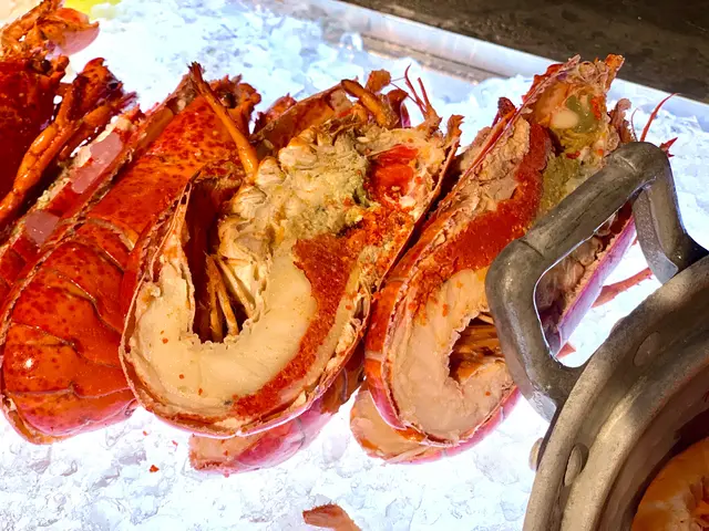 龍蝦太細隻，有點失望。