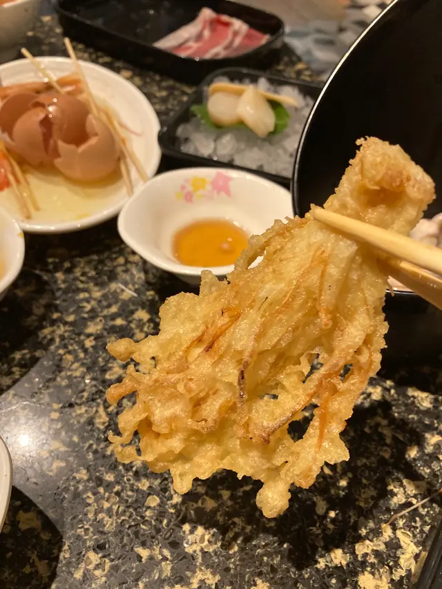 金菇天婦羅