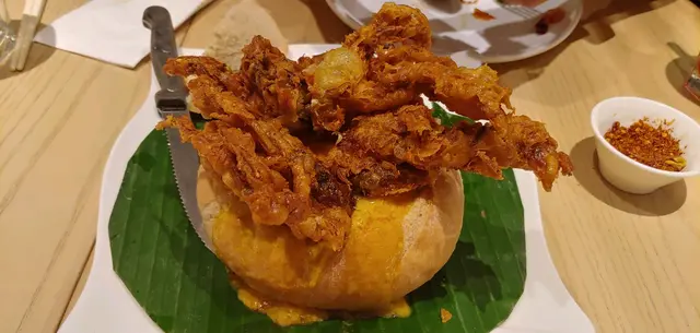 咖喱麵包軟殼蟹