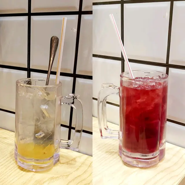 凍柚子蜜$17、凍利賓納$17