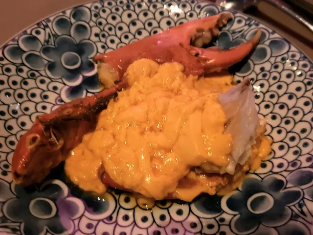 啖啖蟹肉鮮甜入味😋酒香充斥口腔💯 連汁都食埋😋 回味無窮👏