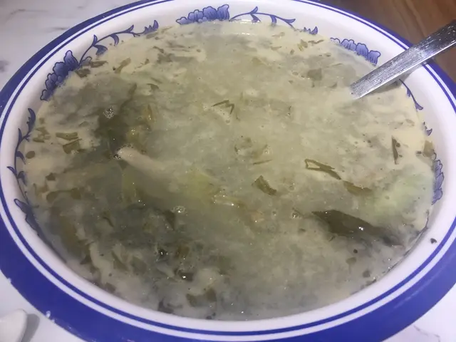 胡椒客家鹹菜豬肚湯