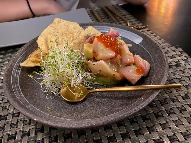 牛油果帶子粟米片