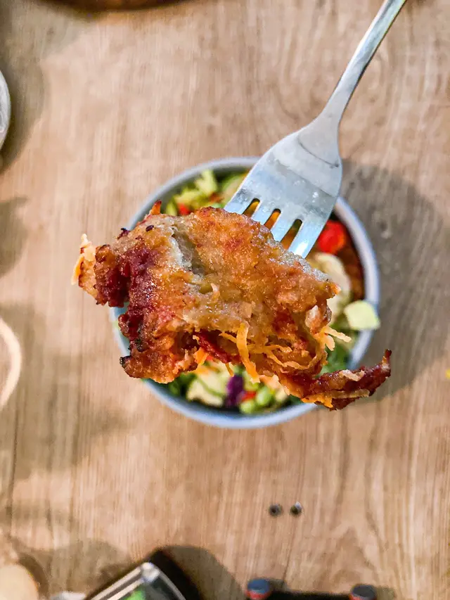 特色園池素雞飯