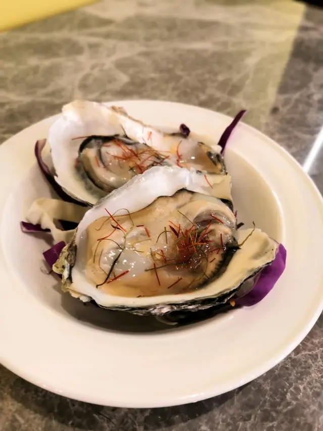 燒美國生蠔配泰式辣汁