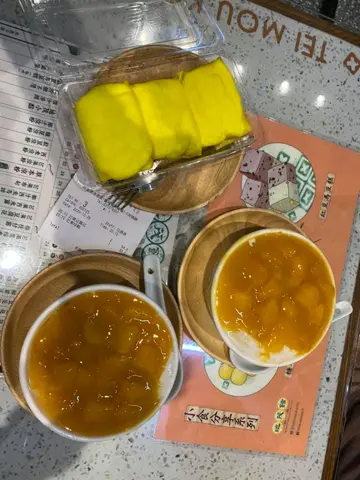 芒果豆腐花