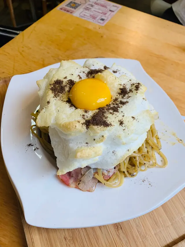 黑松露煙肉意粉