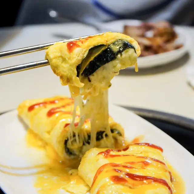 拉絲芝士紫菜卷蛋