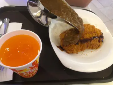 咖喱吉列猪扒饭