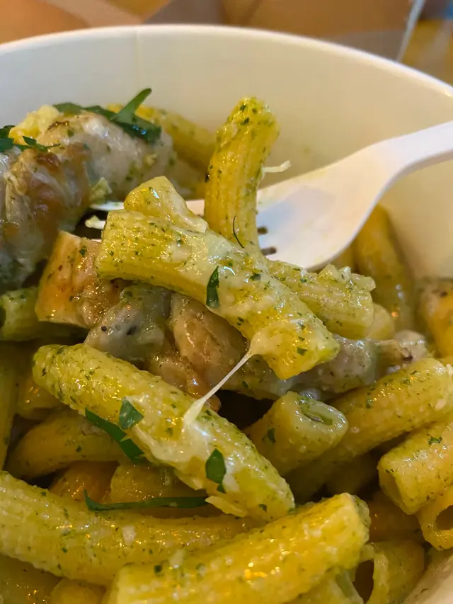 雞肉香草手工通粉