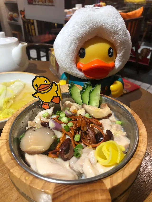 蟲草花香菇畫雞飯