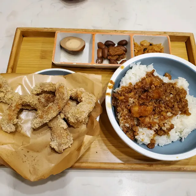 鹽酥肉便當