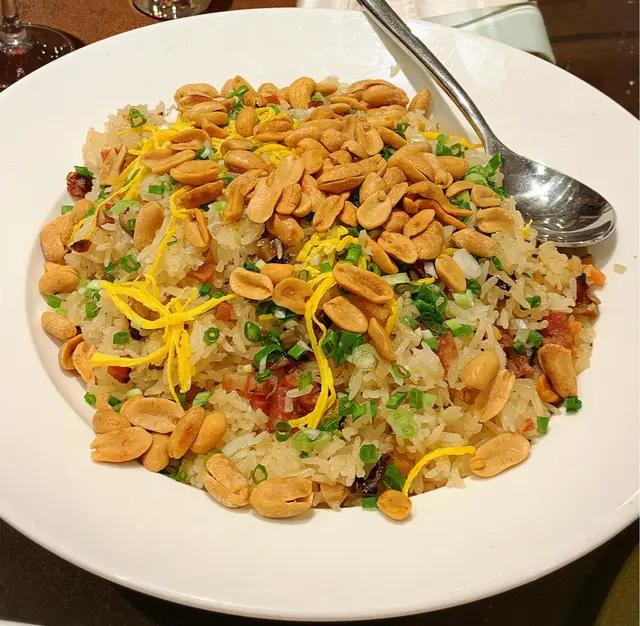 Fried  sticky  rice