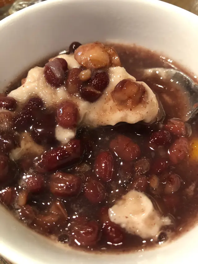 自家製台式芋蓉紅豆湯