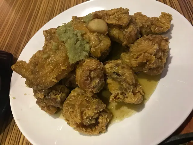 蜂蜜蒜蓉炸雞