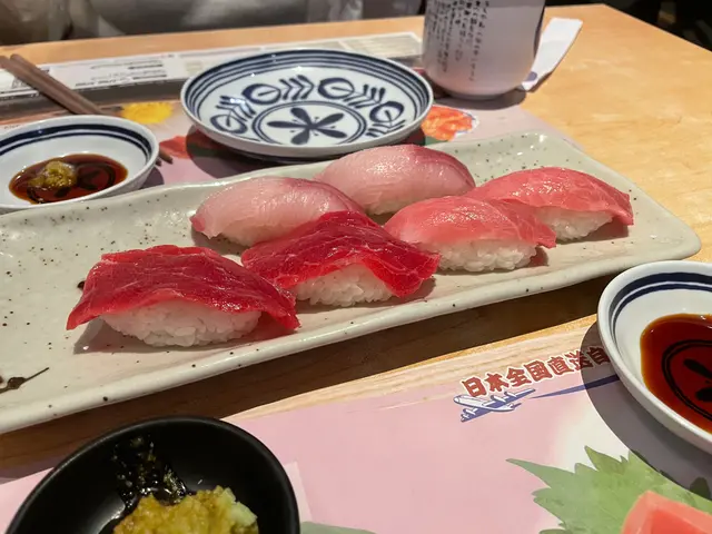 吞拿魚赤身，吞拿魚腩，油甘魚