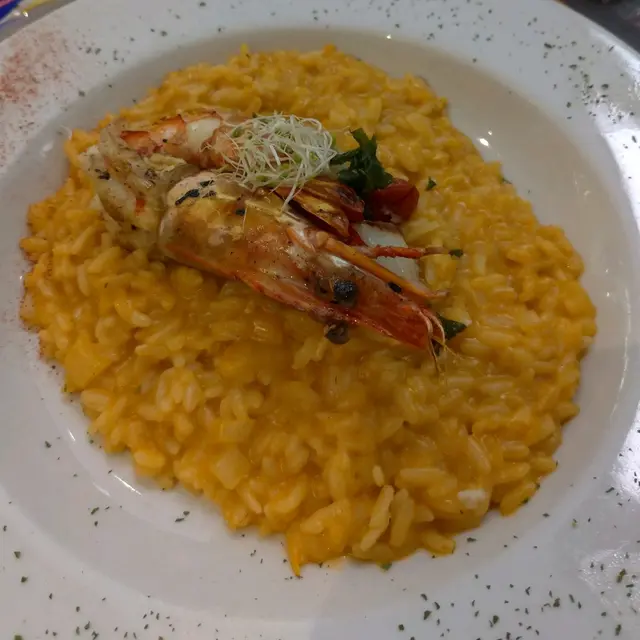 北海道帆立貝車海老意大利飯