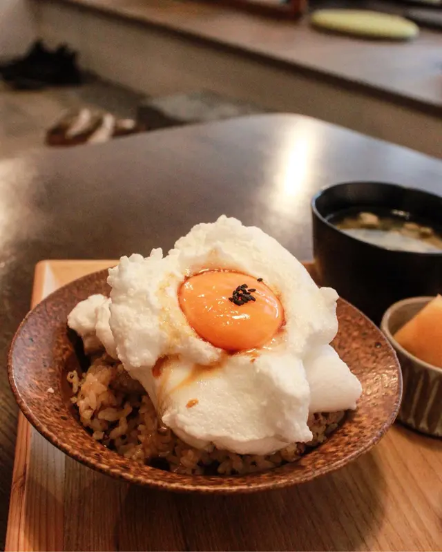 月見浮雲親子丼