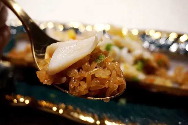 蟶子皇櫻花蝦蒜香糯米飯