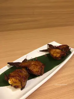 芝士蘑菇釀雞翼