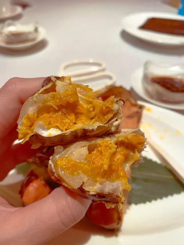 好多蟹黃😋