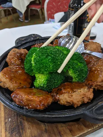 铁板烧汁煎莲藕饼