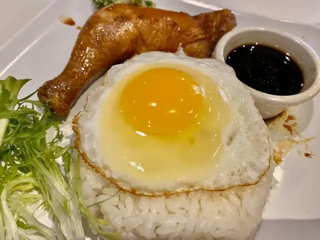 煎蛋秘製滷水雞髀飯