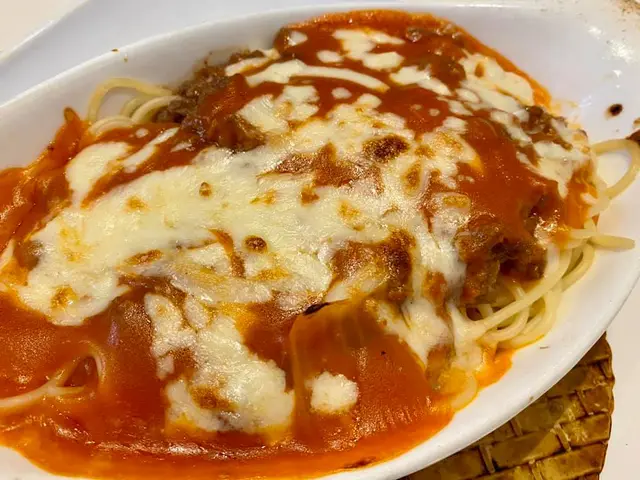 茄汁焗肉醬意粉