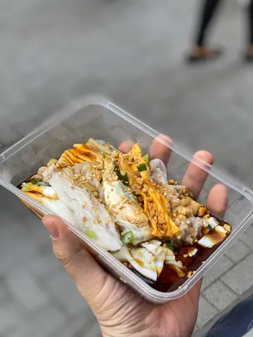 石磨雞蛋豬肉腸