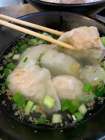 紹菜豬肉餃