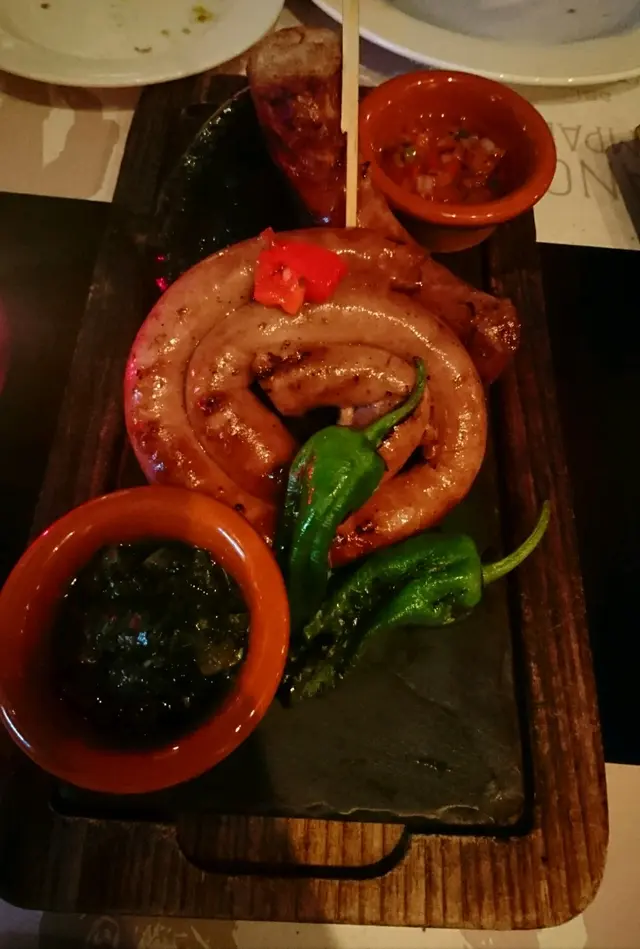 sausage platter