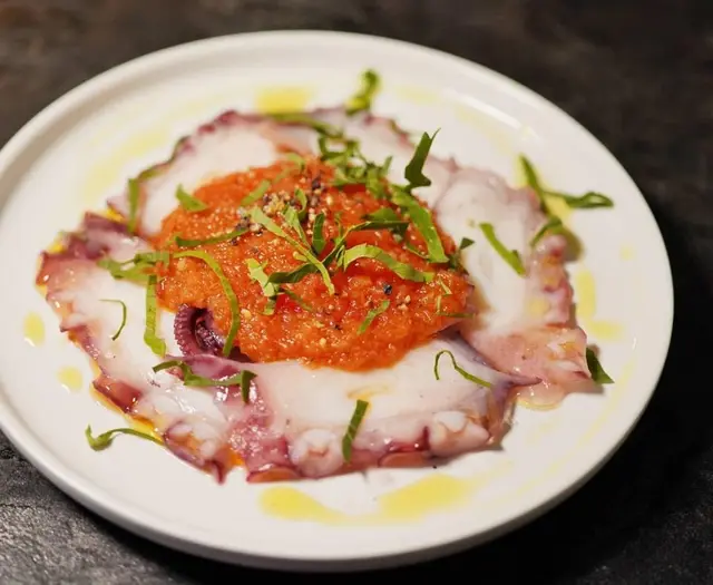 Octopus Carpaccio