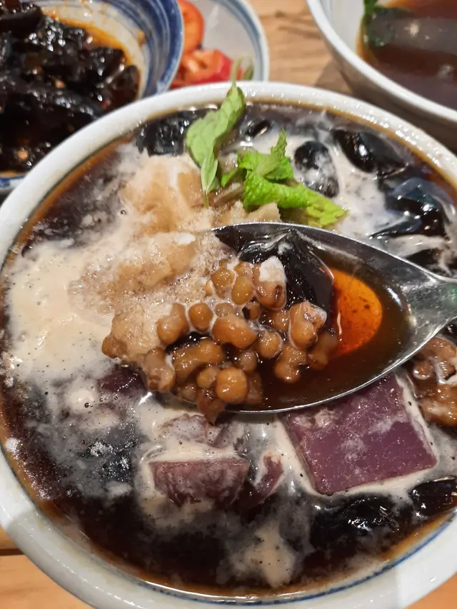 紫薯薏米黑糖冰仙草