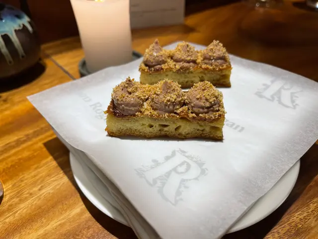 Buttermilk  waffle,  parfait,  cranberry,  hazelnut  