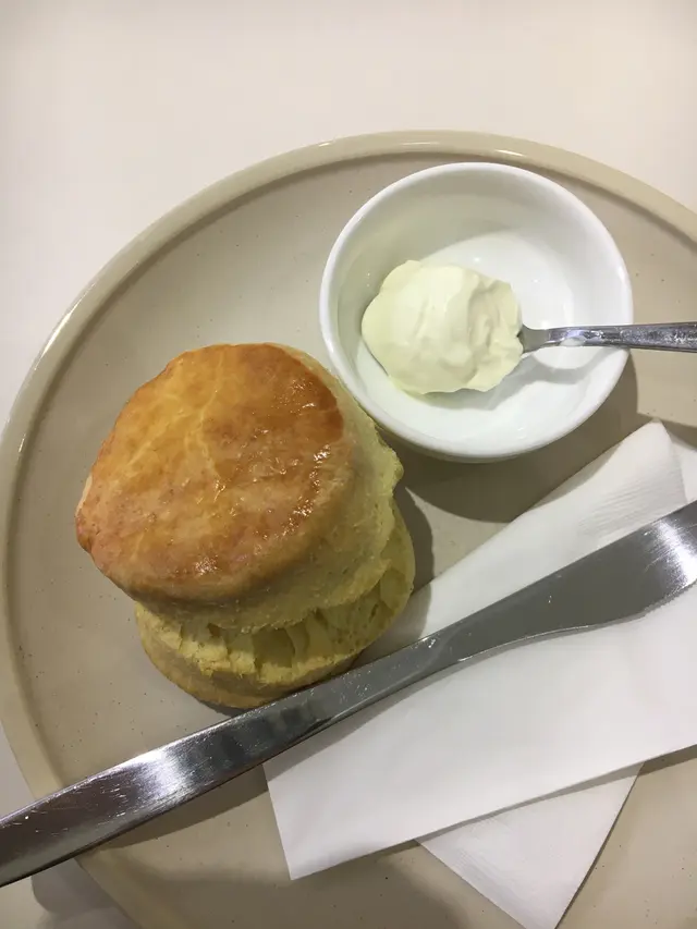 Scone with Clotted Cream