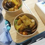 咖哩魚蛋+冬菇+豬皮+韓國麵
