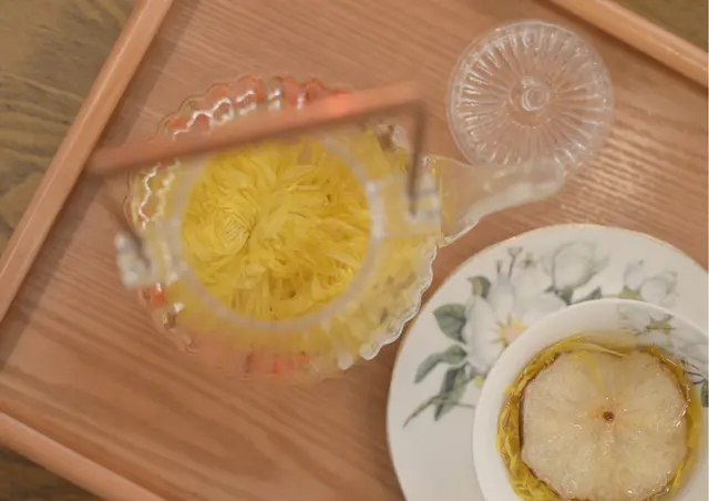 金絲黃菊雪梨茶