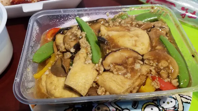 雜菌肉碎豆腐