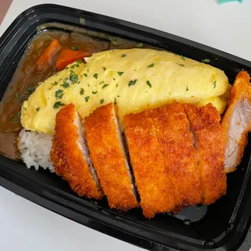 吉列猪扒蛋包饭