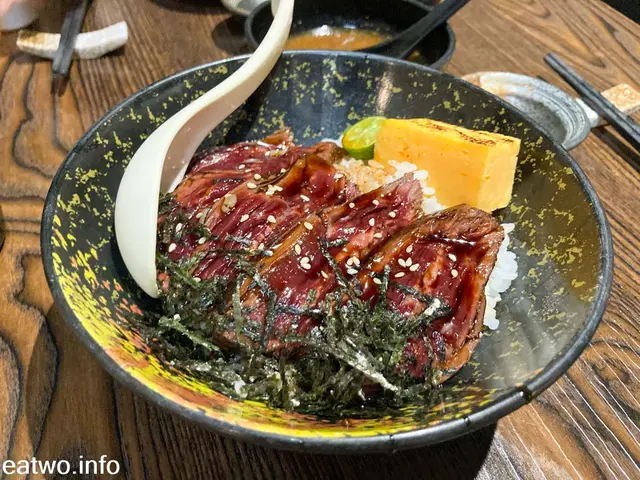 燒封門牛丼