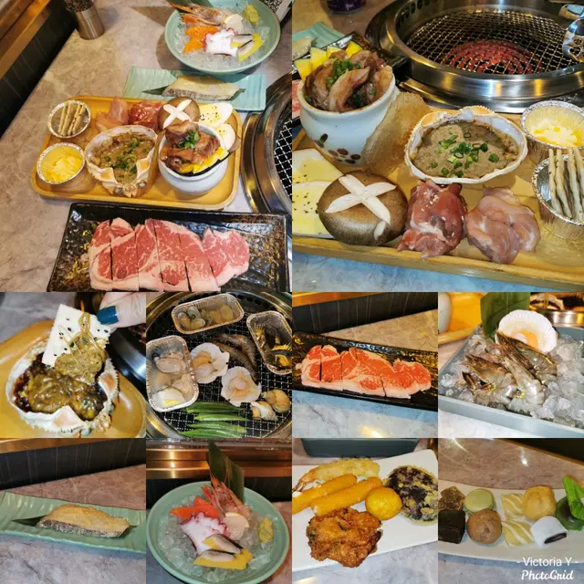 霞～ 熟成M5和牛、刺身和燒肉盛