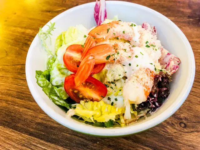 迷你明蝦蕃茄沙律