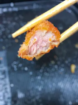 一口吉列豚肉