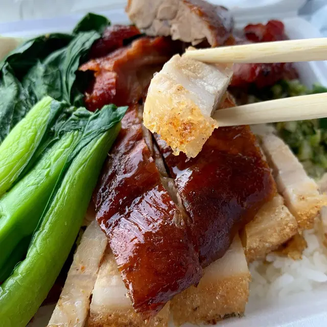 燒腩仔五寶飯