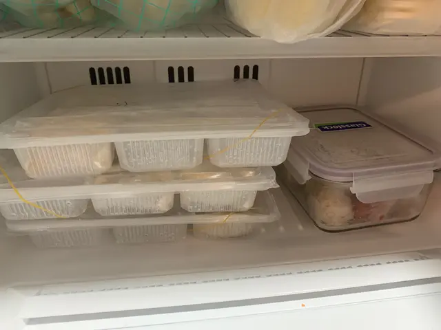 放滿左半格冰箱🤣